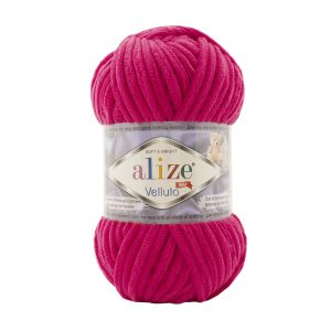 Alize Velluto Chenille Shade 798 Bouganvillea