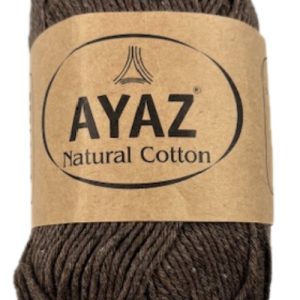 Craft Yarn 10% Recycled Cotton/90% Acrylic 100g Aran Weight Shade 1257 Espresso