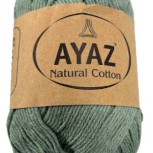 Craft Yarn 10% Recycled Cotton/90% Acrylic 100g Aran Weight Shade 1292 Soft Green