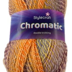 Stylecraft Chromatic Double Knitting Shade 7302 Serene Sunburst