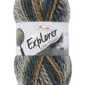 King Cole Explorer Super Chunky 100g Shade 4307 Muir