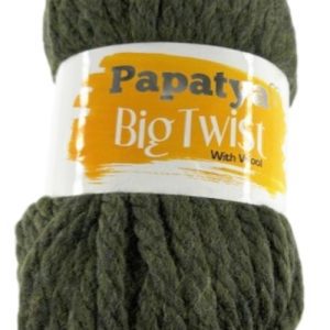 Papatya Big Twist Mega Chunky 200g 56950 Dark Moss