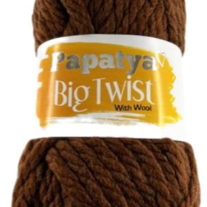Papatya Big Twist Mega Chunky 200g 58985 Chestnut