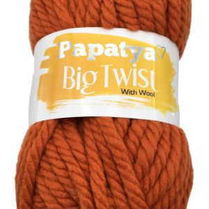 Papatya Big Twist Mega Chunky 200g 8080 Burnt Orange