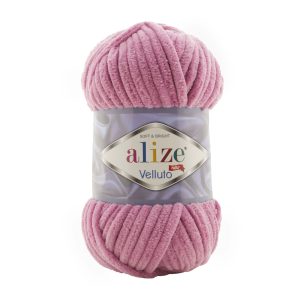 Alize Velluto Chenille Shade 98 Old Rose