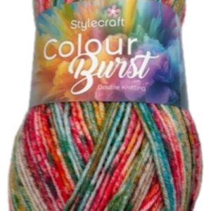 Stylecraft Colour Burst DK Shade 5358 Sparkler