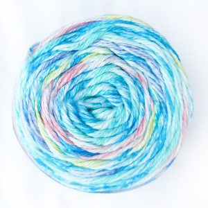 James C Brett Cotton Wave DK 100g Cake Shade WV14 Summer Seas