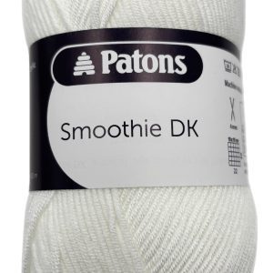 Clearance Patons Smoothie Double Knitting Shade 1020 White