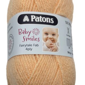 Clearance Patons Fab Baby 4 Ply 50g Shade 1023 Peach