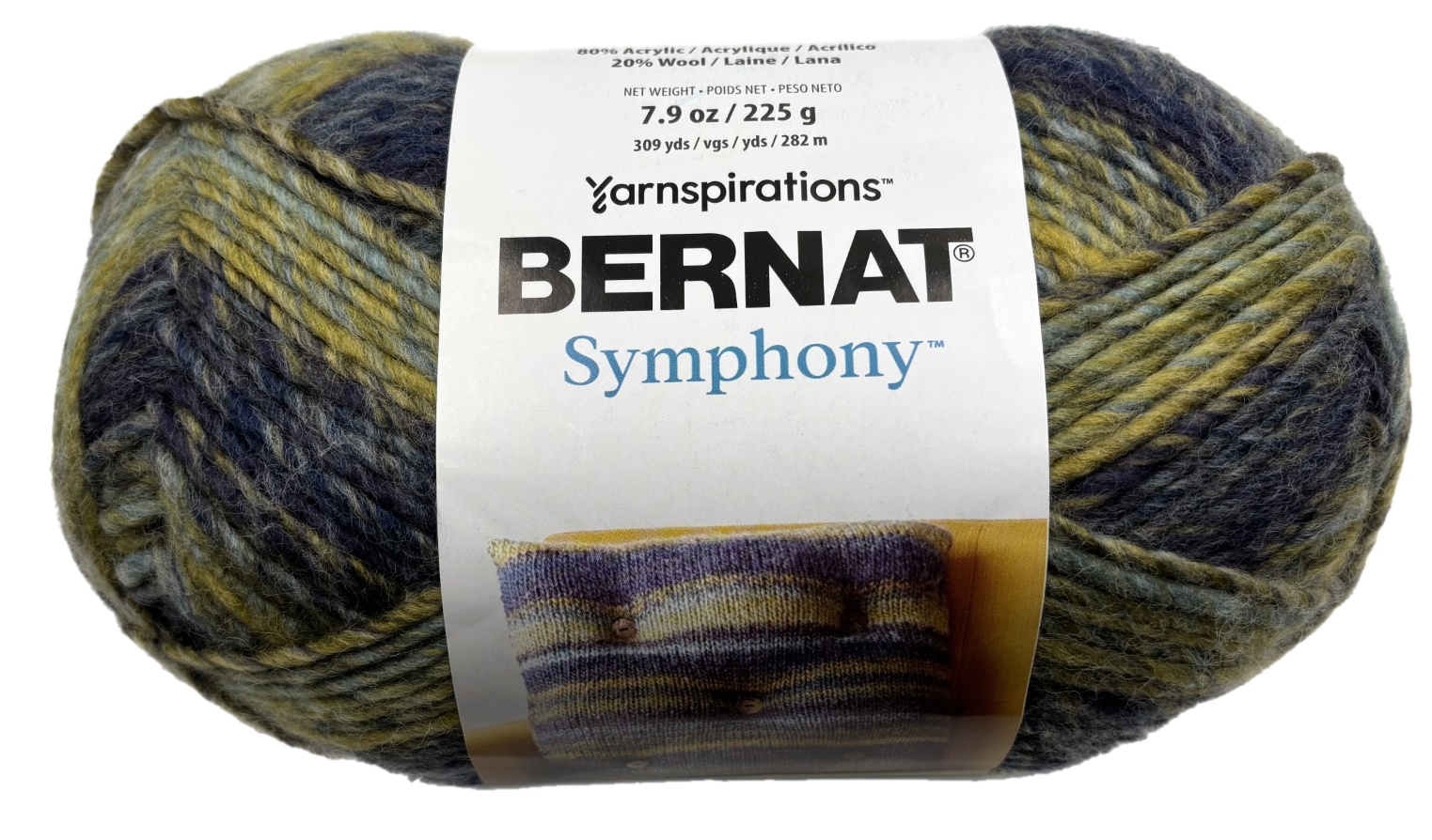 Bernat Symphony Chunky Shade 21007 Royal