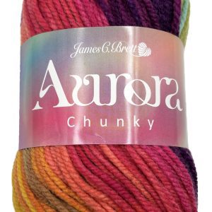 James C Brett Aurora Chunky AC11 Summer Disco