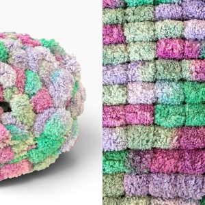 James C Brett Munchkin Pom Pom 200g Shade MK10 Lilac Trees