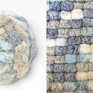 James C Brett Munchkin Pom Pom 200g Shade MK12 Sky Blues