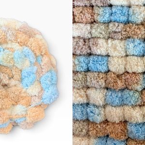 James C Brett Munchkin Pom Pom 200g Shade MK13 Beach Days